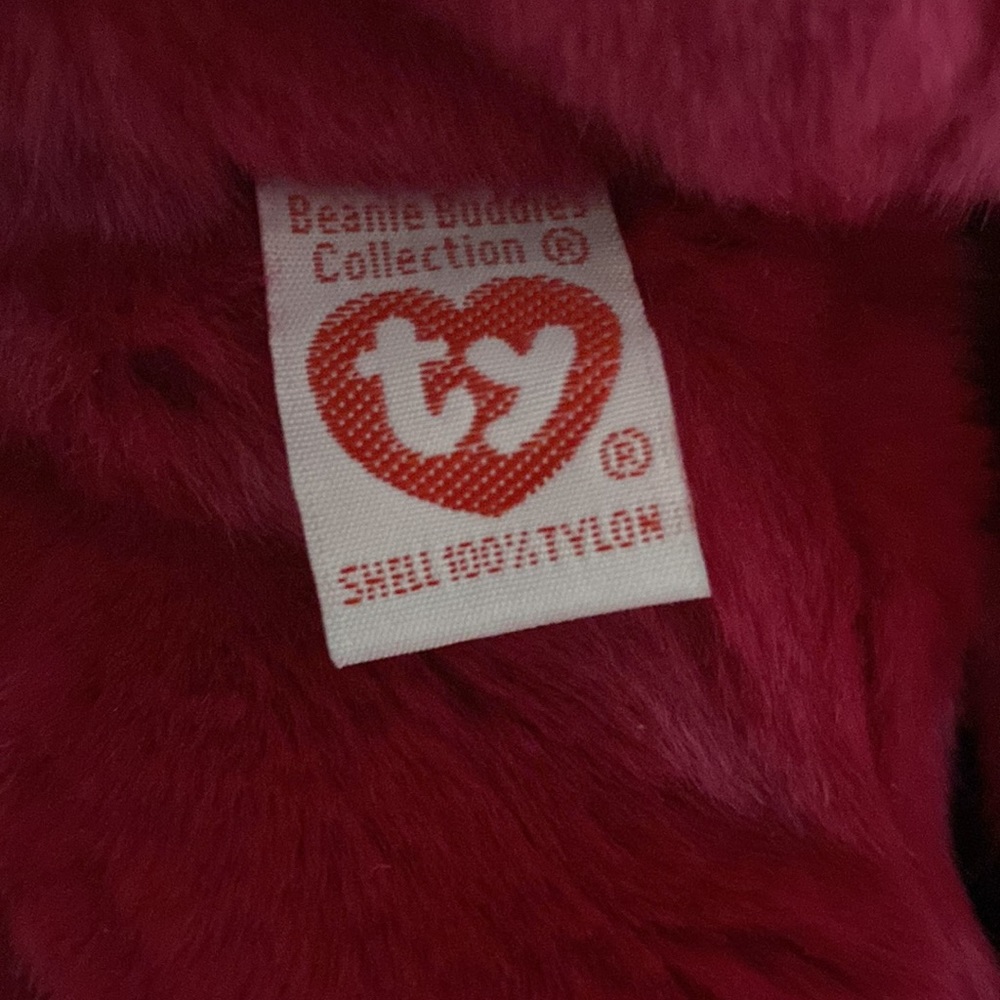 Ty Valentino and Valentina Buddies Beanie Babies Rare Vintage Baby Collectible - Picture 3 of 4